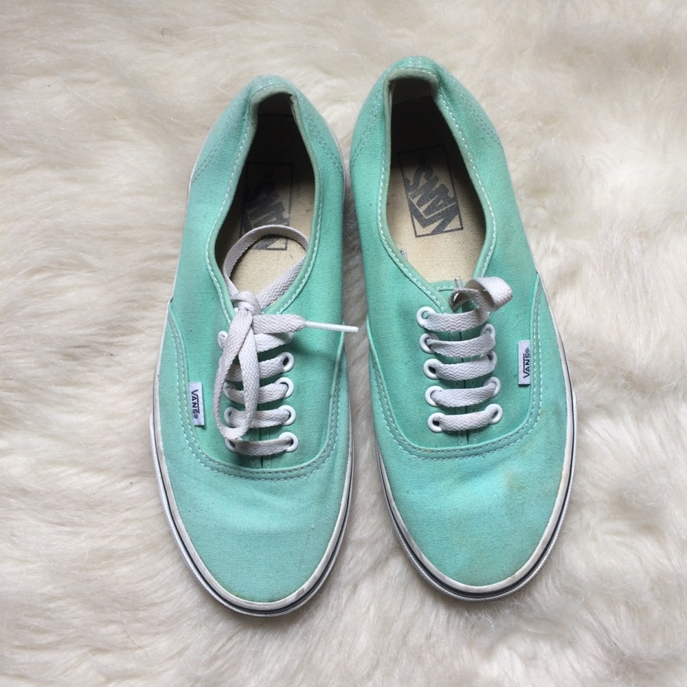 Mint Green Vans